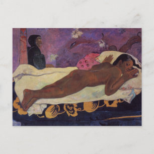 De Geest van de Doden Houdt de Wacht door Gauguin Briefkaart