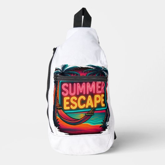 de geest van de eindeloze zomer Grove sling bag (Voorkant)