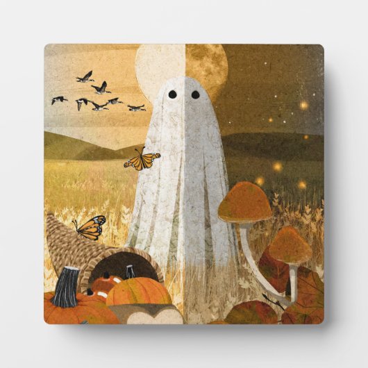 De geest van de herfst fotoplaat (Voorkant)