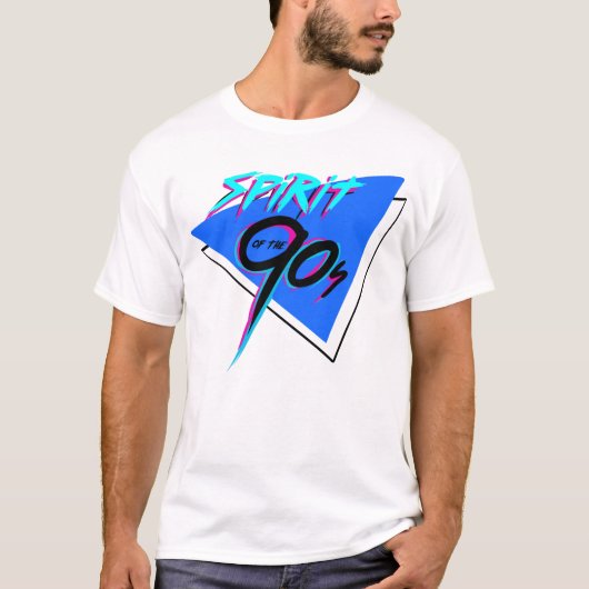 De geest van de jaren 90 t-shirt (Voorkant)