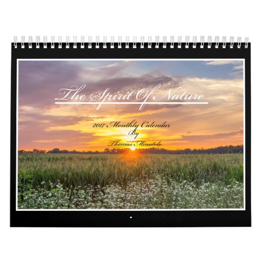 De geest van de kalender van Natuur 2017 door Tom (Hoes)