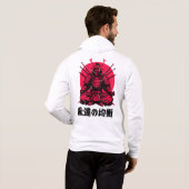 De geest van de krijger (武士の魂) hoodie (Achterkant volledig)