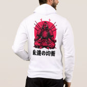 De geest van de krijger (武士の魂) hoodie (Achterkant)