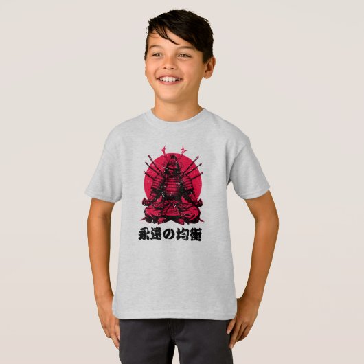 De geest van de krijger (武士の魂) t-shirt (Voorkant volledig)