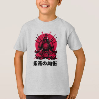 De geest van de krijger (武士の魂) t-shirt
