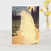 De Geest van de Maan van de Knuppel van de Heks Kaart (Gele Bloem)