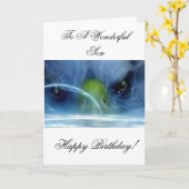 De Geest van de melkweg Kaart (Gele Bloem)