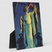 De geest van de nacht - Maxfield Parrish Fotoplaat (Zijkant)