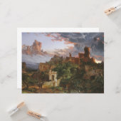 De geest van de oorlog (slag bij een middeleeuwse  kaart (Voorkant / Achterkant in situ)