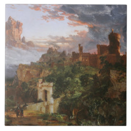 De geest van de oorlog (slag bij een middeleeuwse  tegeltje