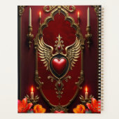 De geest van de prachtige vintage stijl. planner (Achterkant)