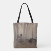De geest van de vlakten Sydney Long Mythology Tote Bag (Achterkant)