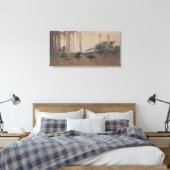 De Geest van de Vlaktes Sydney Long Mythologie Canvas Afdruk (Insitu (Slaapkamer))