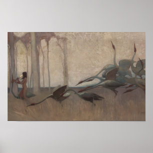 De Geest van de Vlaktes Sydney Long Mythologie Poster