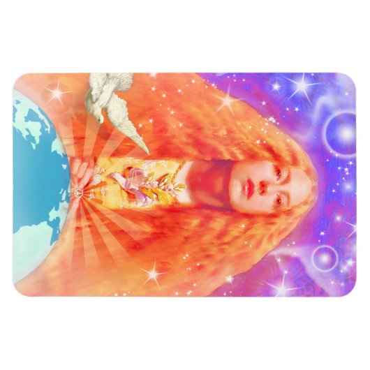 De geest van de vredesmagneet magneet (Horizontaal)