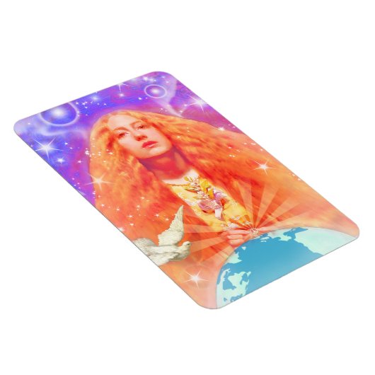 De geest van de vredesmagneet magneet (Rechterzijde)