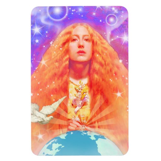 De geest van de vredesmagneet magneet (Verticaal)