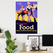 De geest van de Wereldoorlog 18-18. Poster (Thuiskantoor)