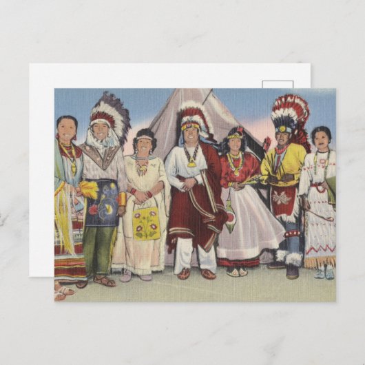 De geest van de West Plains Briefkaart (Voorkant / Achterkant)