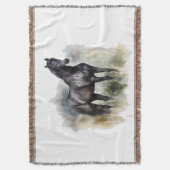 De geest van de wilde hengst deken (Voorkant Verticaal)