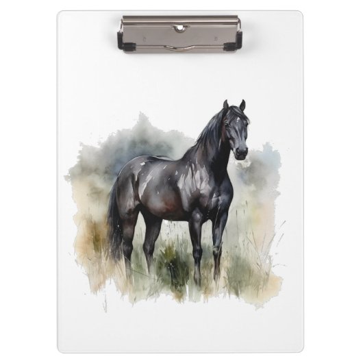 De geest van de wilde hengst klembord (Voorkant)