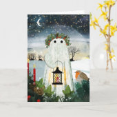 De Geest Van De Winterzonnewende Kaart (Gele Bloem)