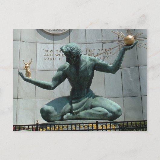 De geest van Detroit Briefkaarten (Voorkant)