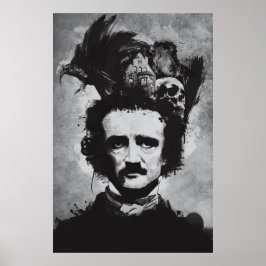 De geest van Edgar Allen Poe Poster