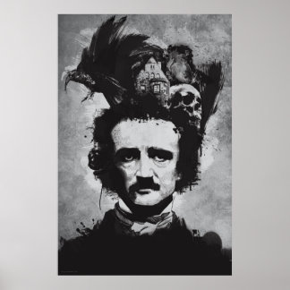 De geest van Edgar Allen Poe Poster