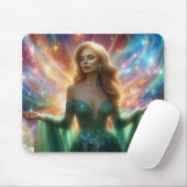 De Geest van een Vrouw Laptop Desktop Computer Muismat (Met muis)