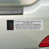 De geest van een Wolf Car Sticker (Op auto)