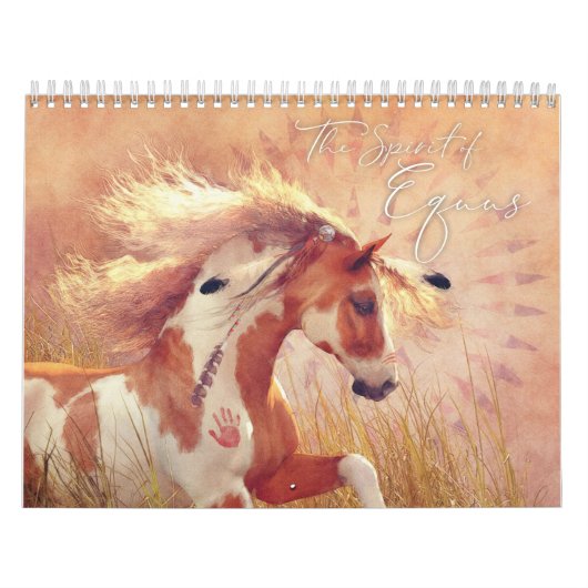 De geest van Equus Calendar Kalender (Hoes)