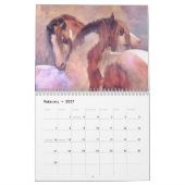 De geest van Equus Calendar Kalender (Feb 2027)