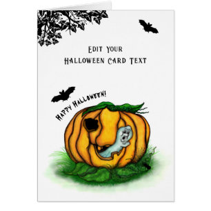 De geest van Halloween, Bat, Ghost en Spider