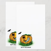 De geest van Halloween, Bat, Ghost en Spider (Voorkant / Achterkant)