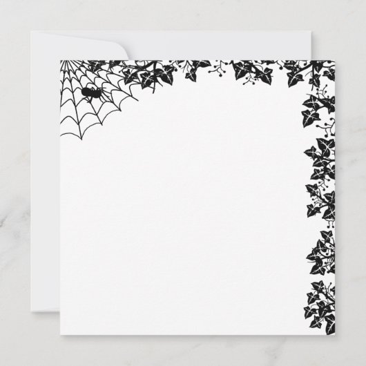 De geest van Halloween, Bat, Ghost en Spider (Achterkant)