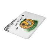 De geest van Halloween, Bat, Ghost en Spider Badmat (Gekanteld)