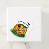 De geest van Halloween, Bat, Ghost en Spider Bedankjes Labels (In situ)