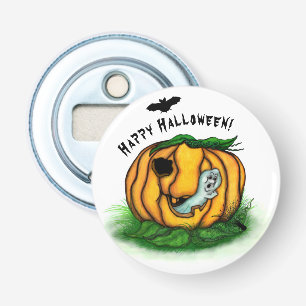 De geest van Halloween, Bat, Ghost en Spider Button Flesopener