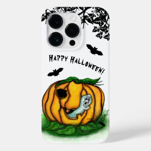 De geest van Halloween, Bat, Ghost en Spider Case-Mate iPhone 14 Pro Hoesje