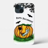 De geest van Halloween, Bat, Ghost en Spider Case-Mate iPhone Case (Achterkant)