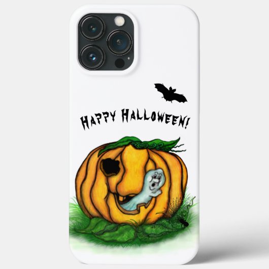 De geest van Halloween, Bat, Ghost en Spider Case-Mate iPhone Case (Achterkant)