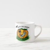 De geest van Halloween, Bat, Ghost en Spider Espresso Kop (Rechts)