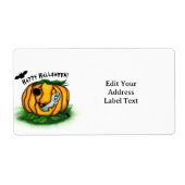 De geest van Halloween, Bat, Ghost en Spider Etiket (Voorkant)