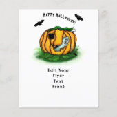 De geest van Halloween, Bat, Ghost en Spider Flyer (Voorkant)