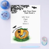 De geest van Halloween, Bat, Ghost en Spider Flyer (Enkel)