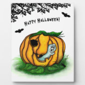 De geest van Halloween, Bat, Ghost en Spider Fotoplaat (Voorkant)
