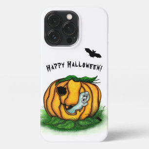 De geest van Halloween, Bat, Ghost en Spider iPhone 13 Pro Hoesje