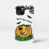 De geest van Halloween, Bat, Ghost en Spider iPhone Hoesje (Achterkant)