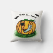 De geest van Halloween, Bat, Ghost en Spider Kussen (Achterkant)